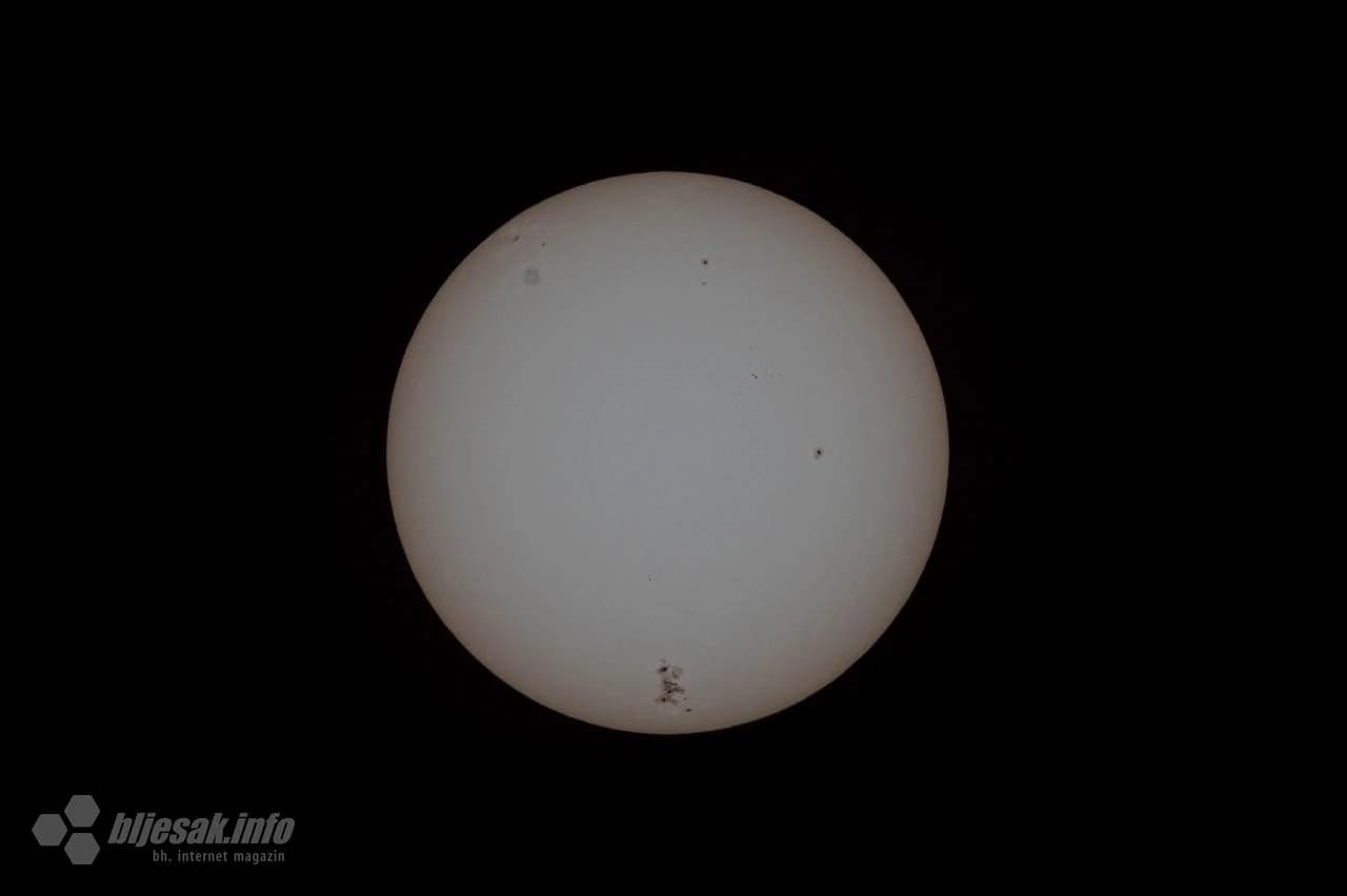 Čarobni trenutak - Sunčeve pjege u Mostaru