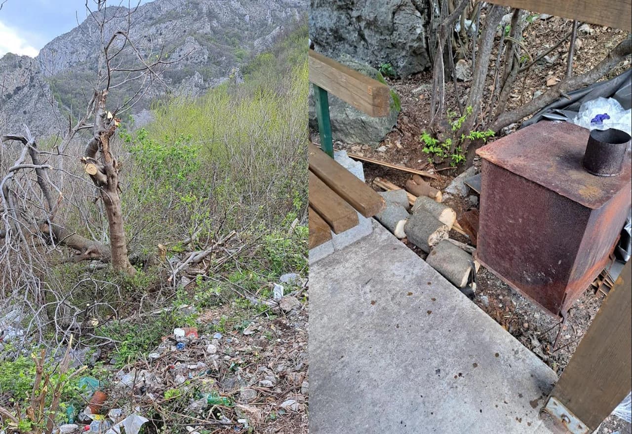 Slikovita obala Neretve pretvorena u zgarište