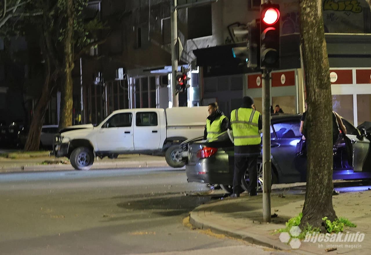 Vozila koja su sudjelovala u prometnoj nezgodi