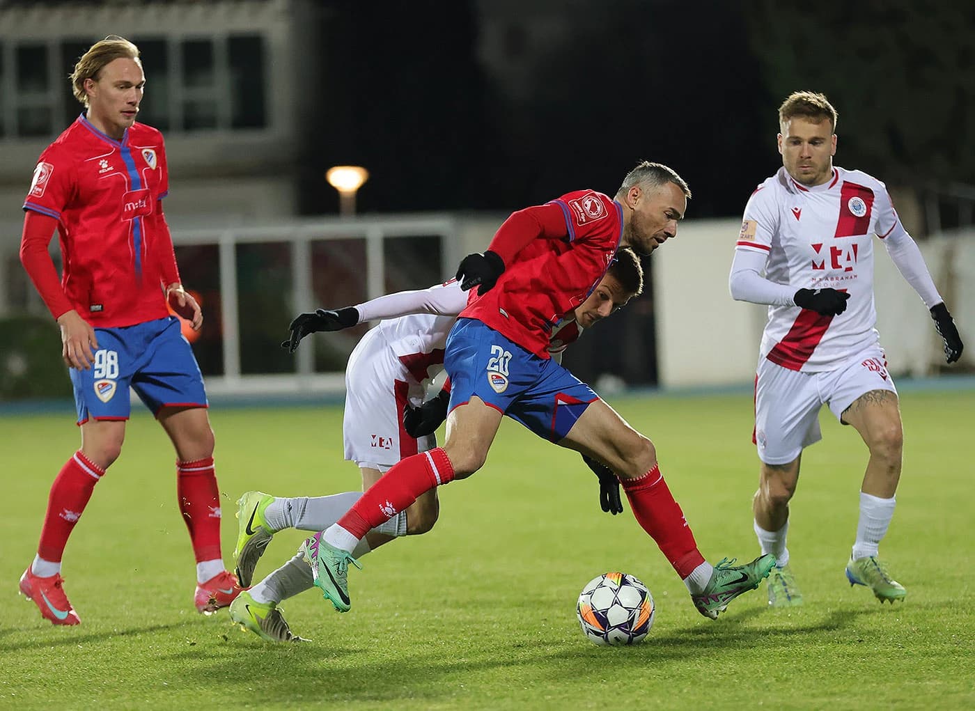 Detalj s utakmice HŠK Zrinjski - FK Borac u Mostaru