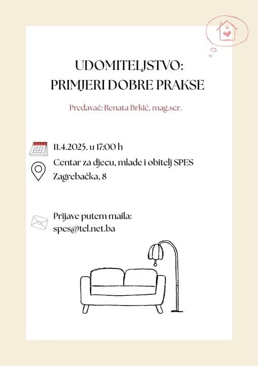 Renata Brkić u Mostaru govori o važnosti udomiteljstva