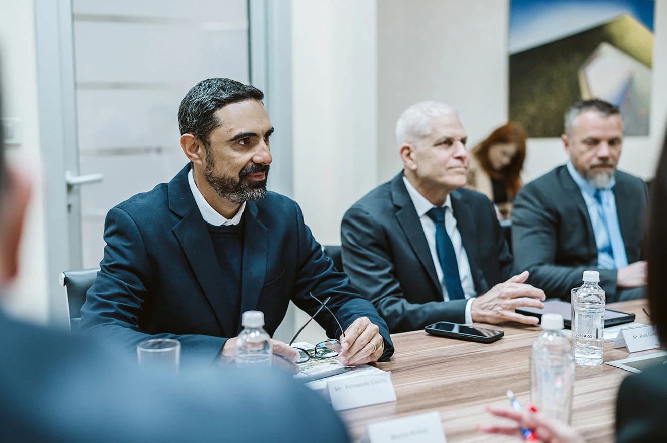 Na fotografiji zaslanstvo Države Izrael, uključujući i predstavnike tvrtke Netafim