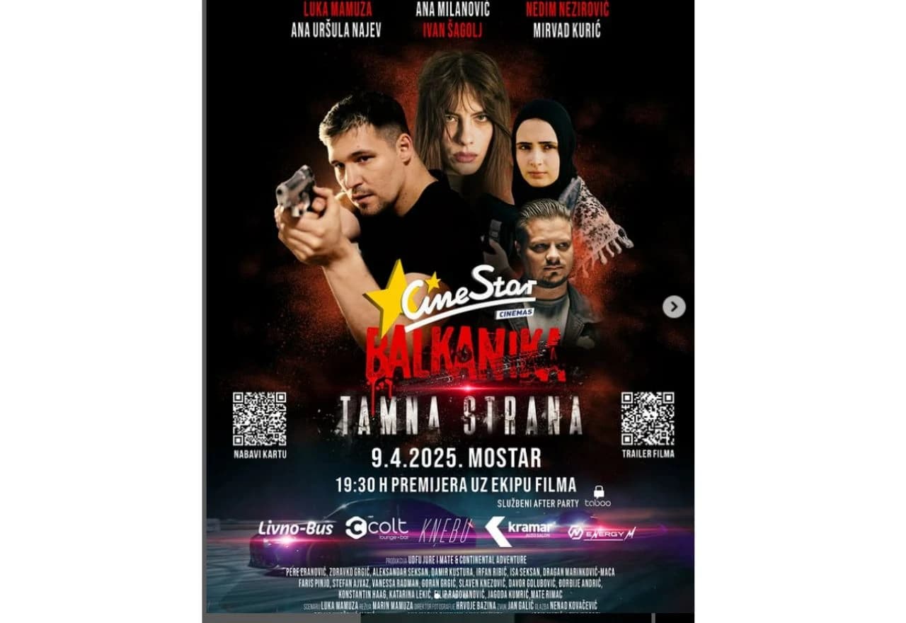 Premijera filma Balkanika 2 u Mostaru