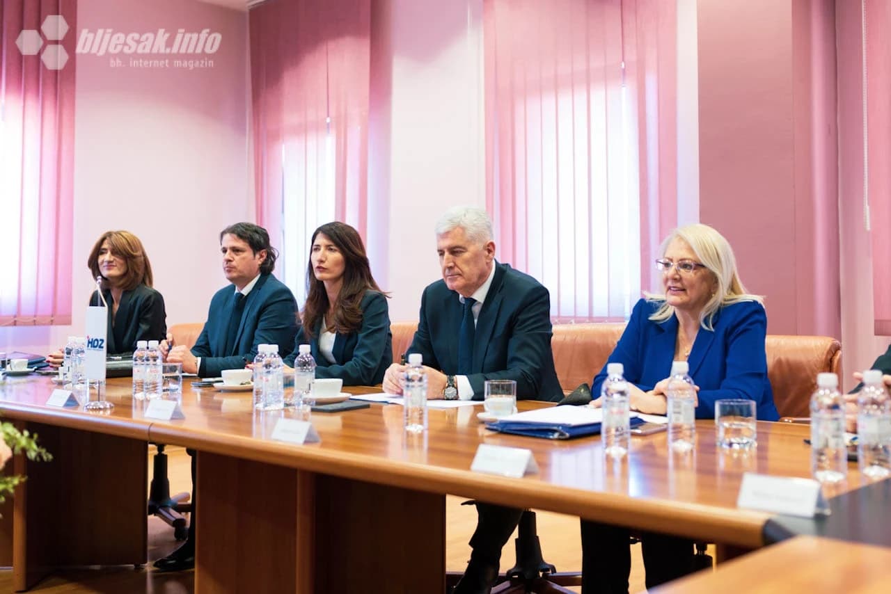 Sastanak HDZ-a i Trojke u Mostaru