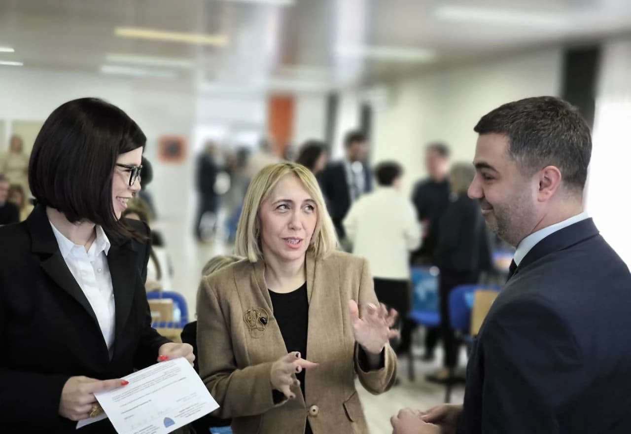 Ministrica Pozder na Mostarskom sajmu