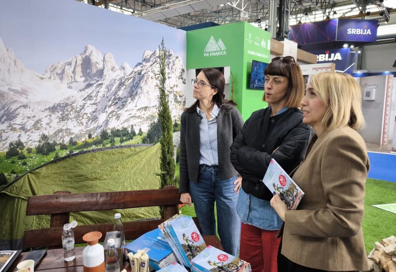 Ministrica Pozder na Mostarskom sajmu