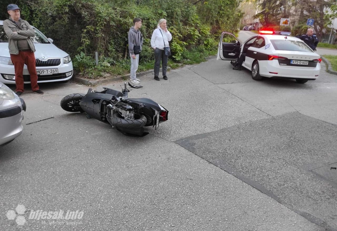 Sudarili su se vozilo marke Peugeot i skuter
