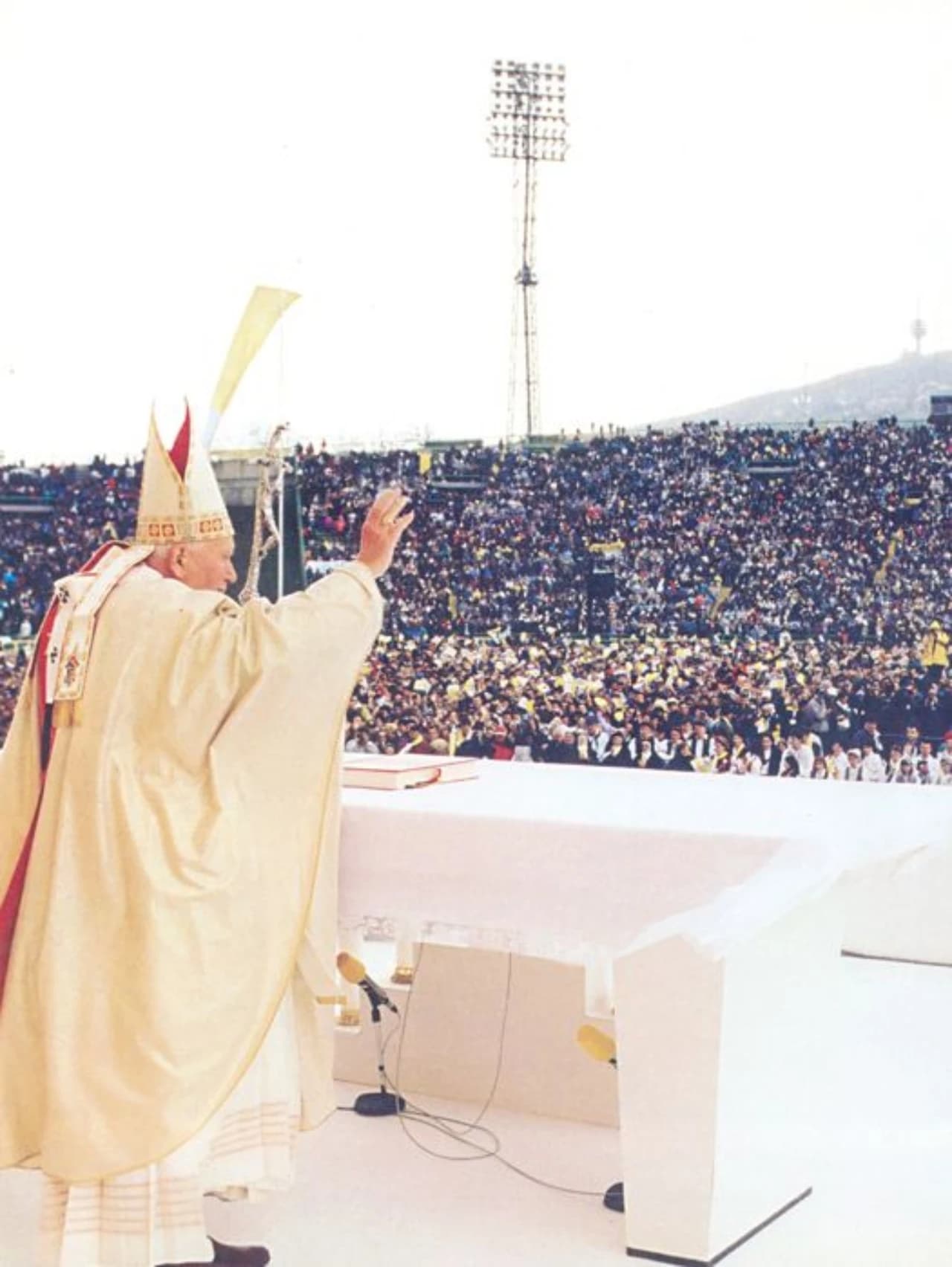 Papa Ivan Pavao II na Koševu