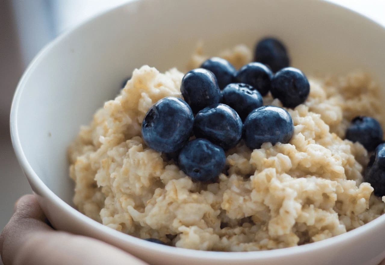 Zobene pahuljice s proteinskim prahom