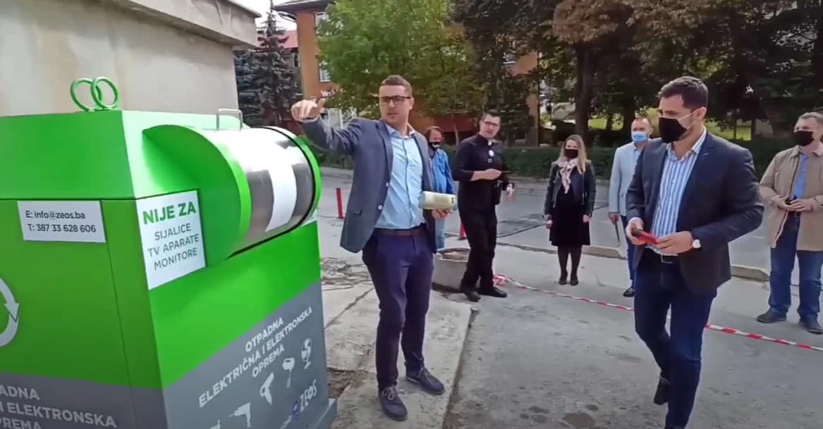 U Kaknju je  upriličeno svečano puštanje u funkciju E-kontejnera