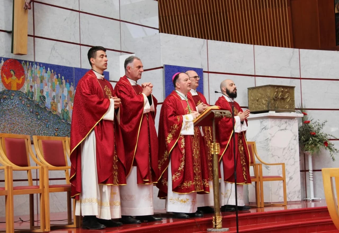 Cvjetnica u mostarskoj katedrali Marije Majke Crkve