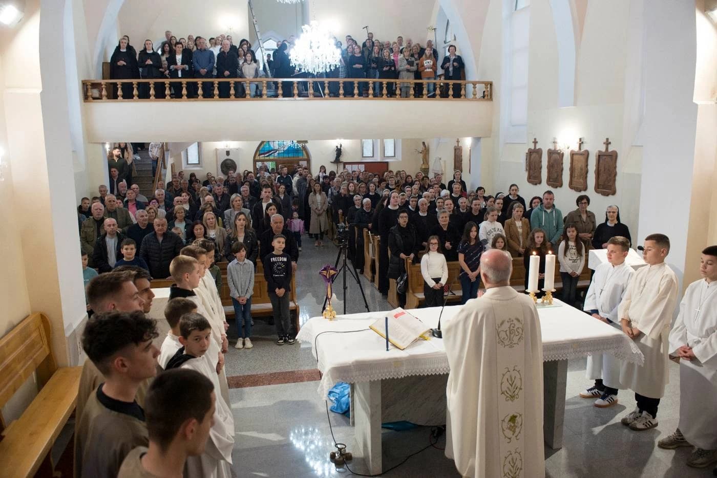 Misa na Veliki Četvrtak u Bijelom Polju