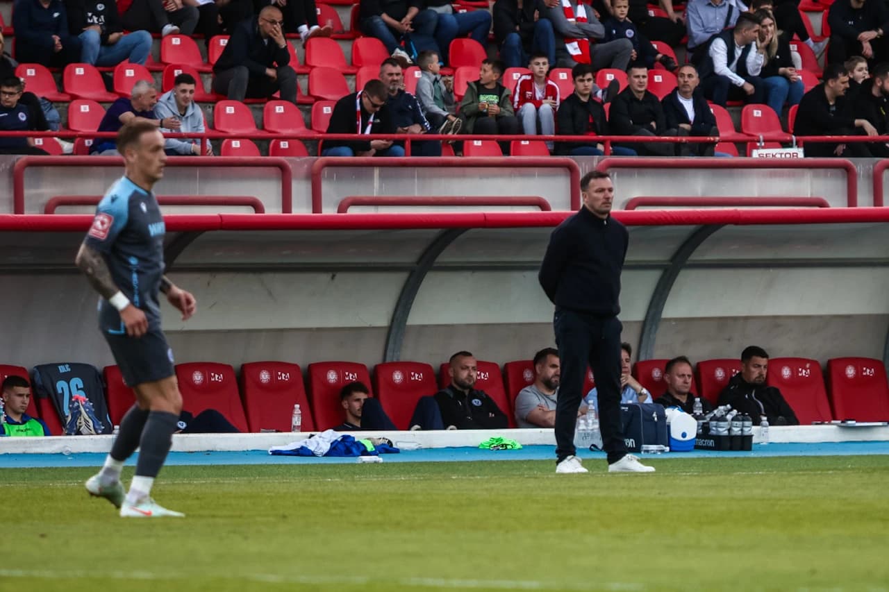 Trener Željezničara Denis Ćorić