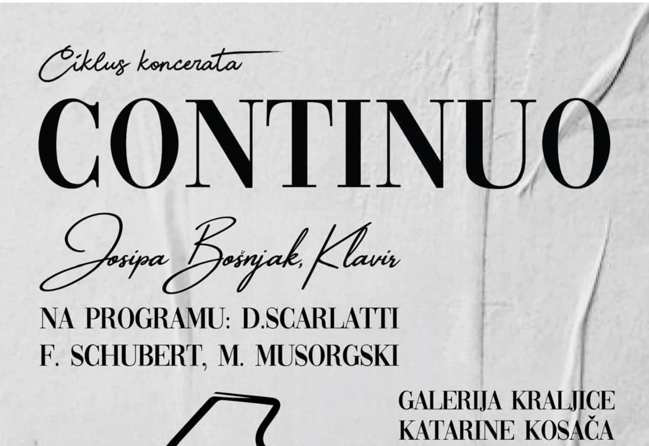 Klavirski recital talentirane Josipe Bošnjak