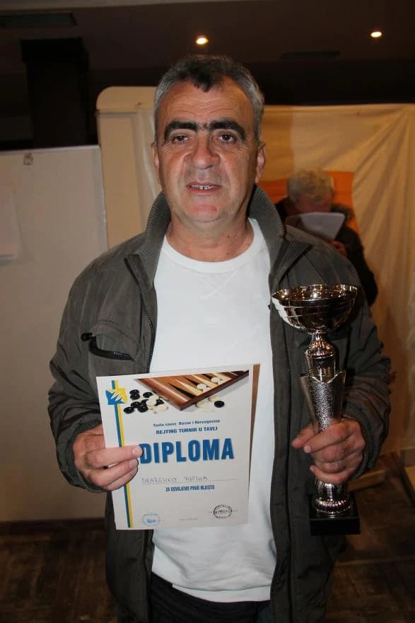 Draženko Vučina i 1. mjesto na rejting turniru