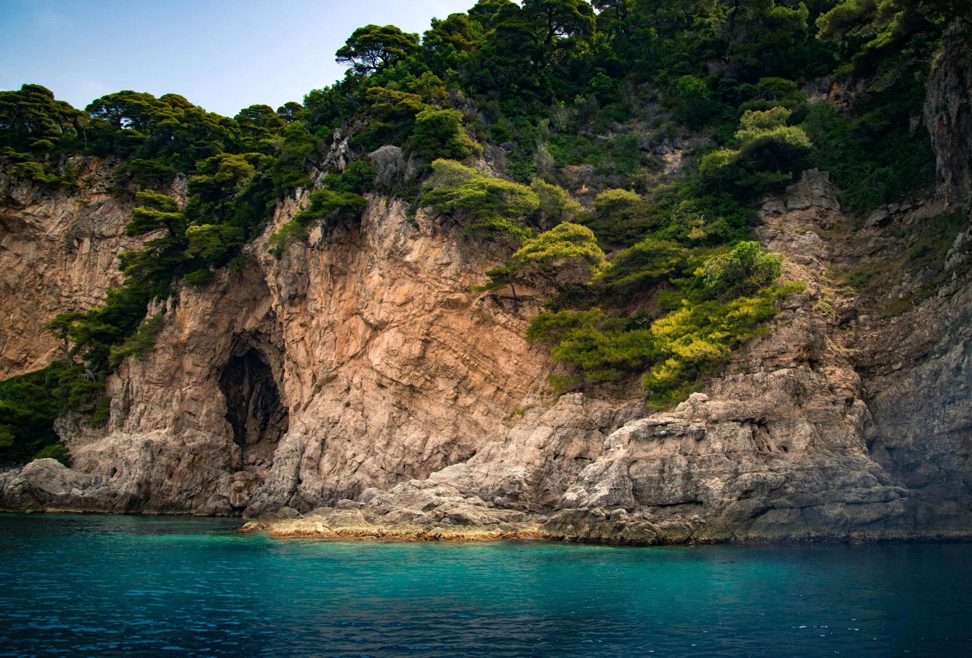 Detalj s Elafita - predivne litice