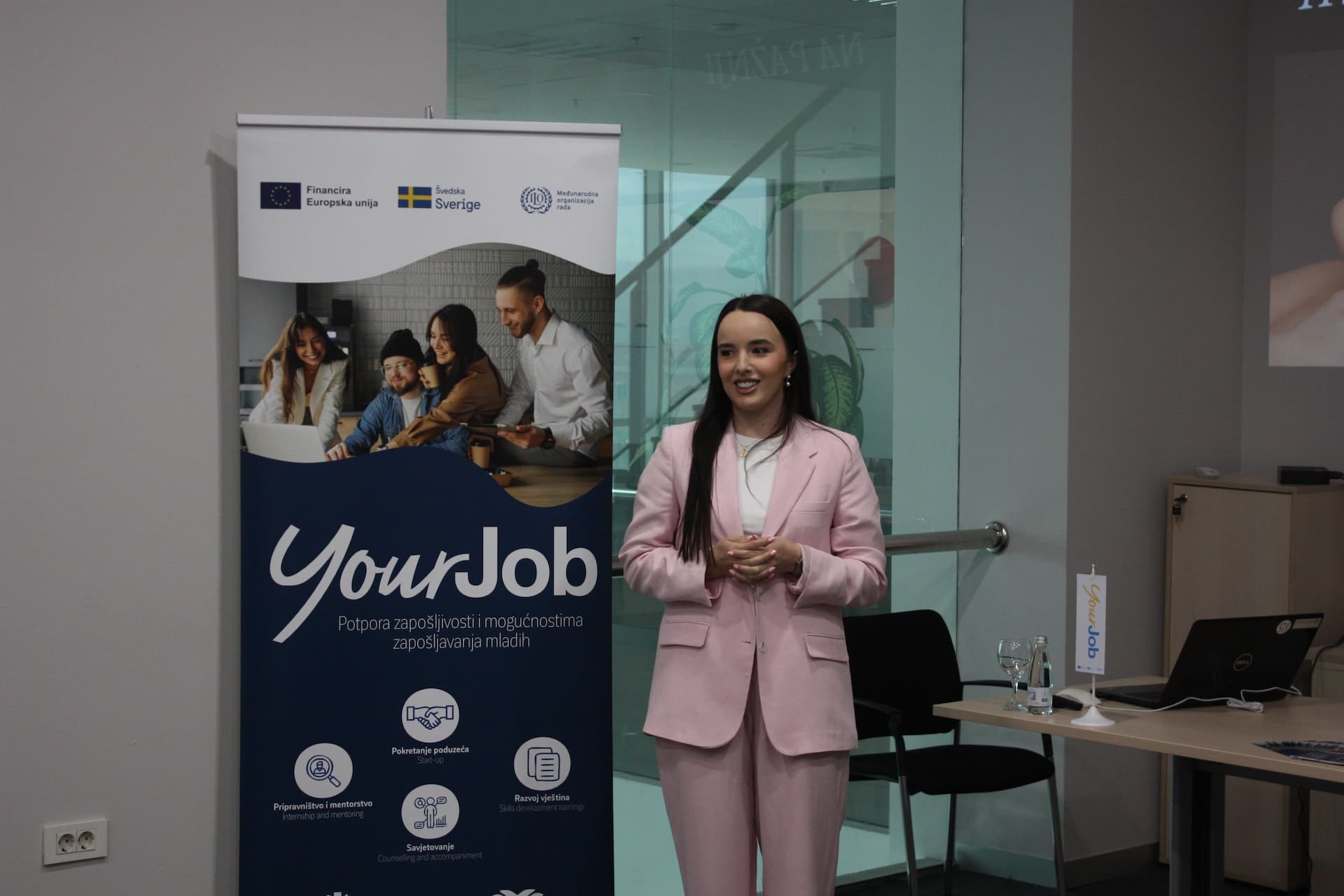 Predavači su pružili potporu nezaposlenim mladim ljudima