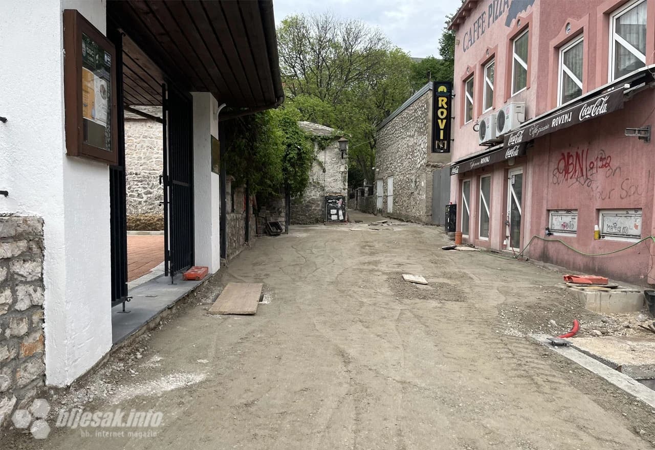 Kresina ulica, prema mostu Bunur