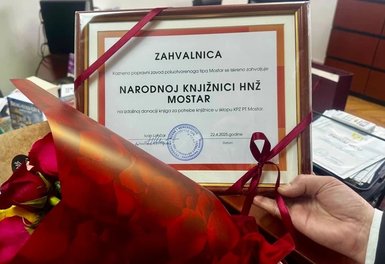 Donacija za KPZ Mostar