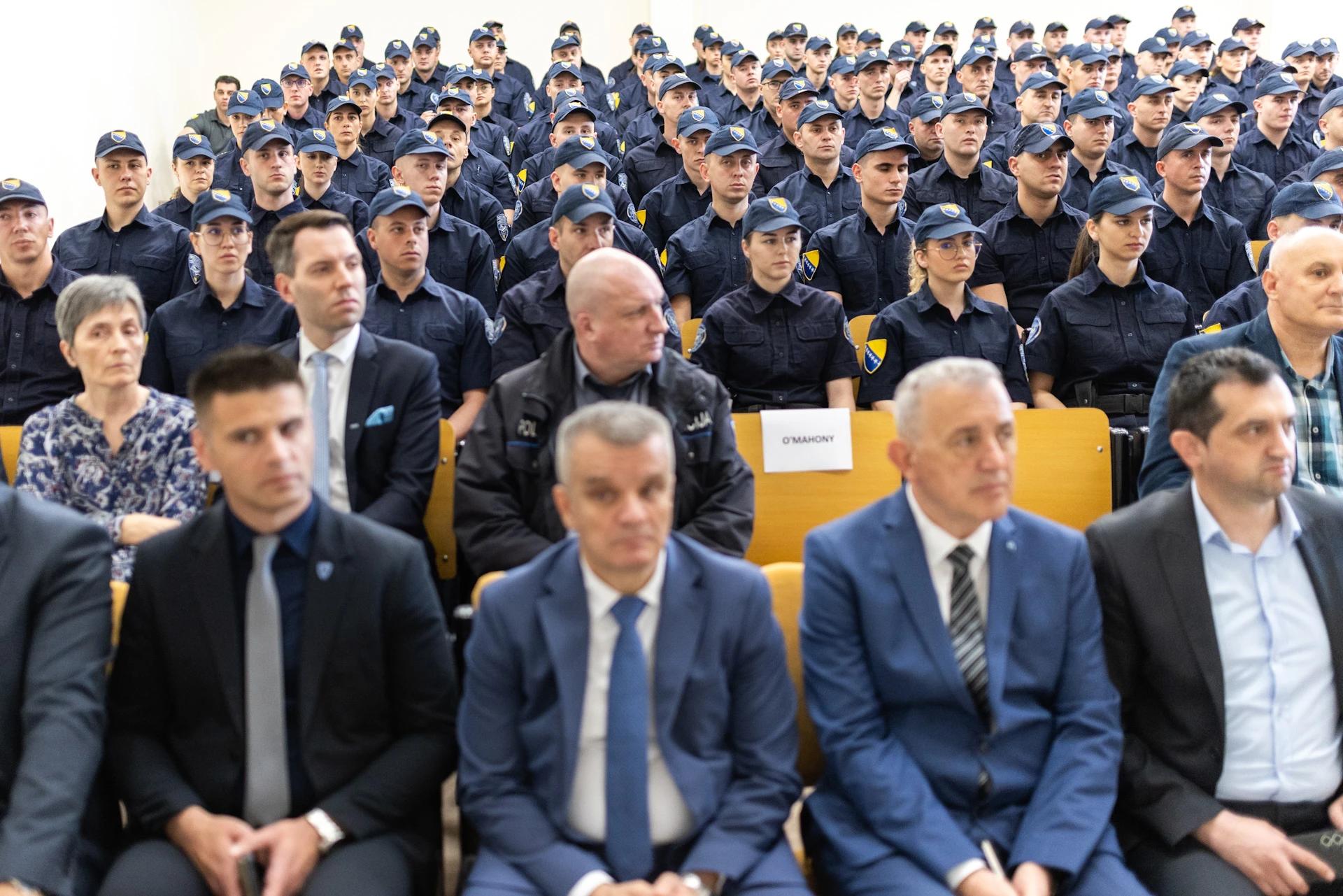 Svečana promocija XX. generacije policajaca u Mostaru