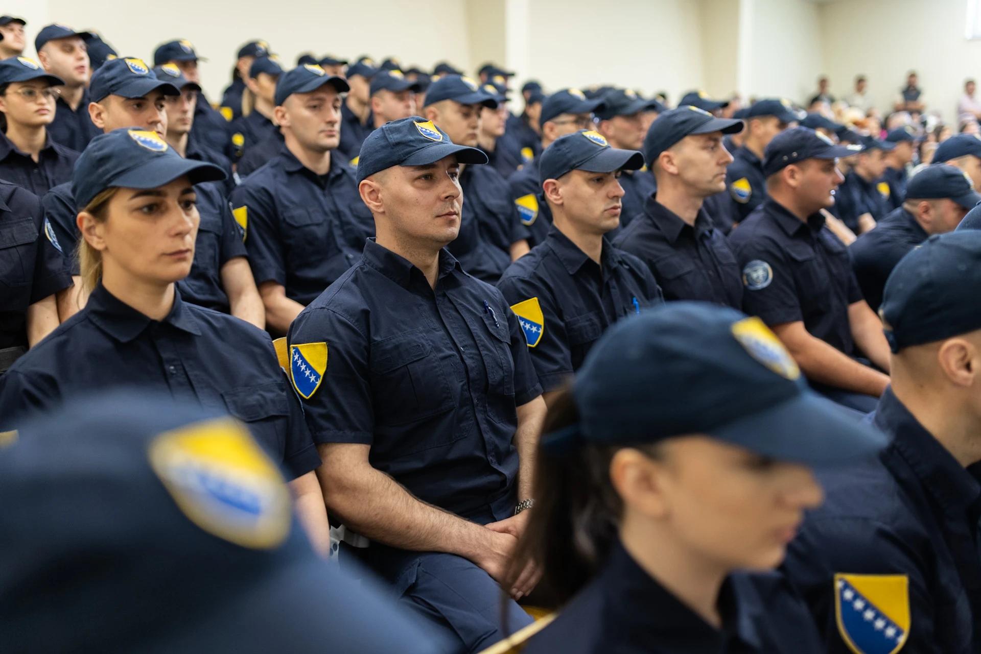 Svečana promocija XX. generacije policajaca u Mostaru