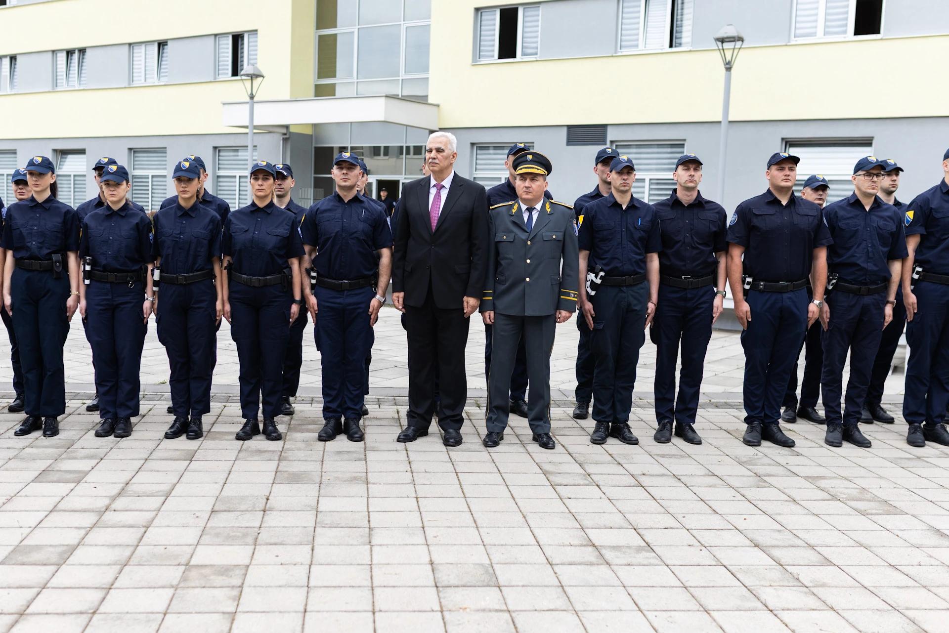 Svečana promocija XX. generacije policajaca u Mostaru