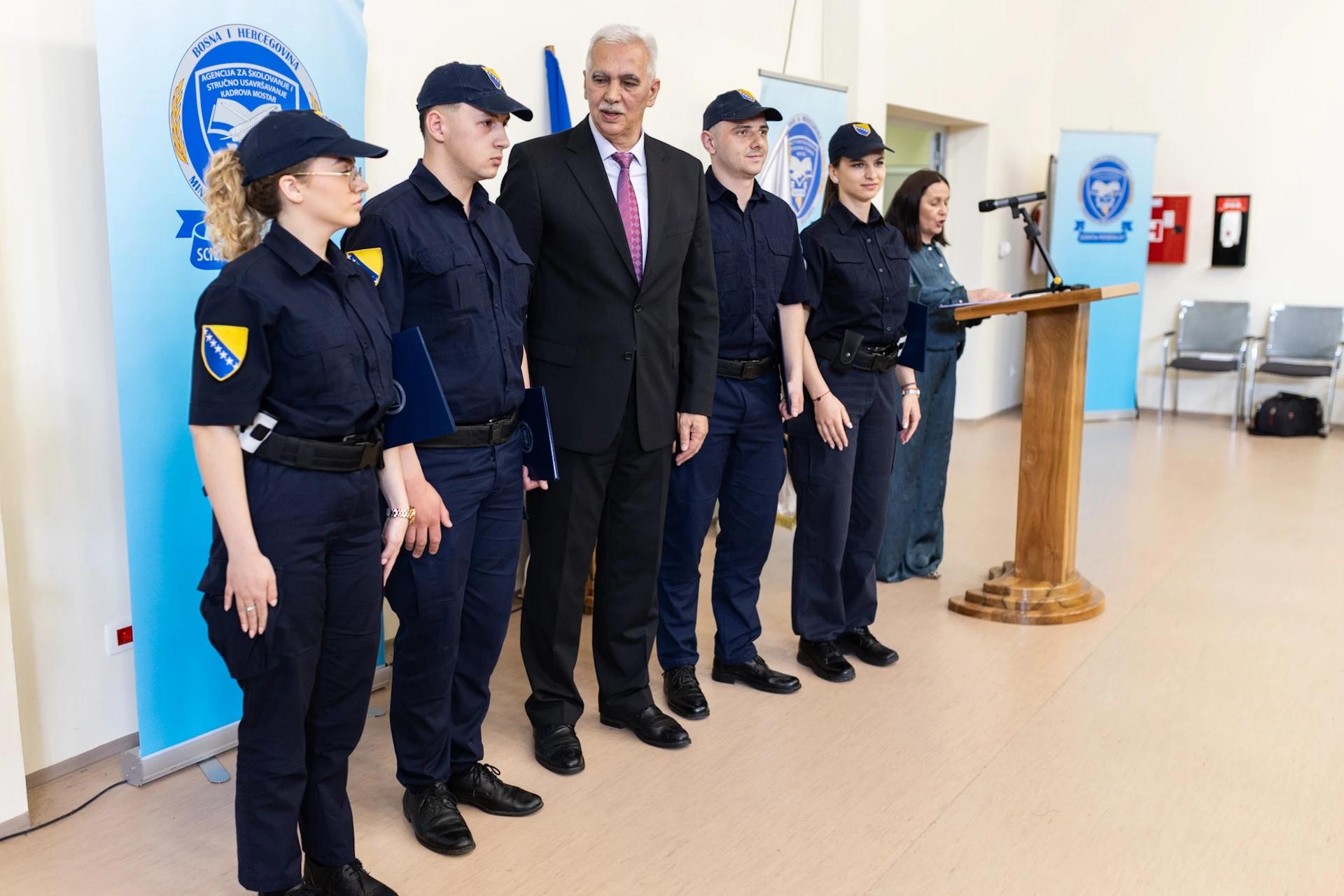 Svečana promocija XX. generacije policajaca u Mostaru