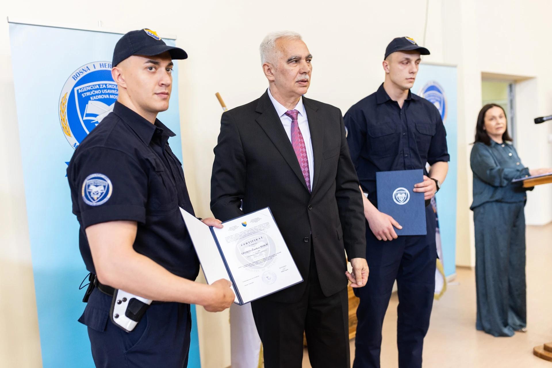 Svečana promocija XX. generacije policajaca u Mostaru