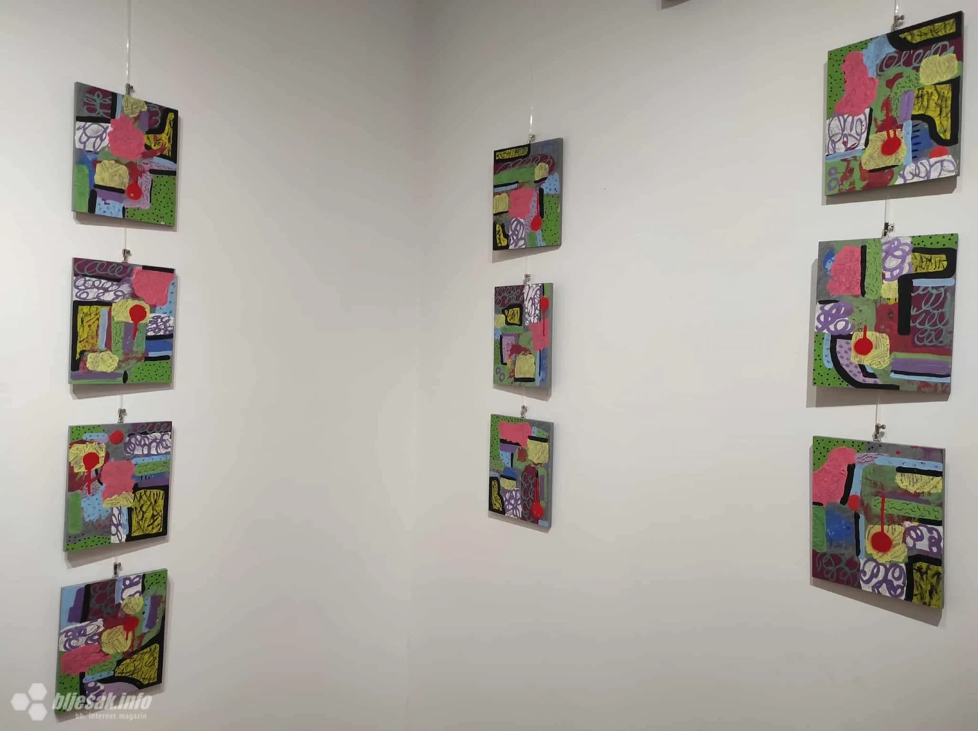 Izložba "Fragmenti" Darka Jovičića otvara sezonu introspektivne apstrakcije