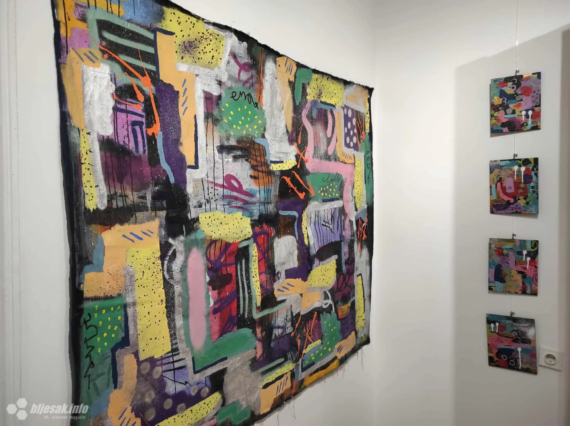 Izložba "Fragmenti" Darka Jovičića otvara sezonu introspektivne apstrakcije