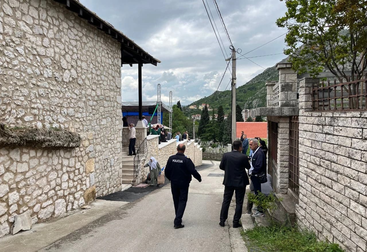 Obustavljanje prometa u naselju Šehovina