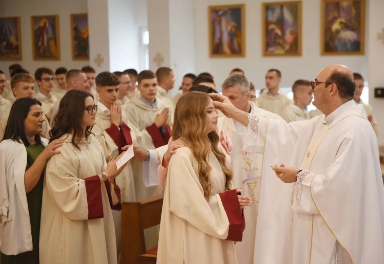 Krizma u župi sv. Mateja u Mostrau