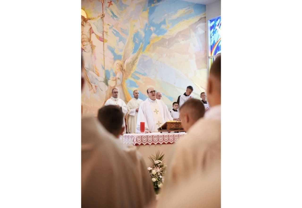 Krizma u župi sv. Mateja u Mostrau