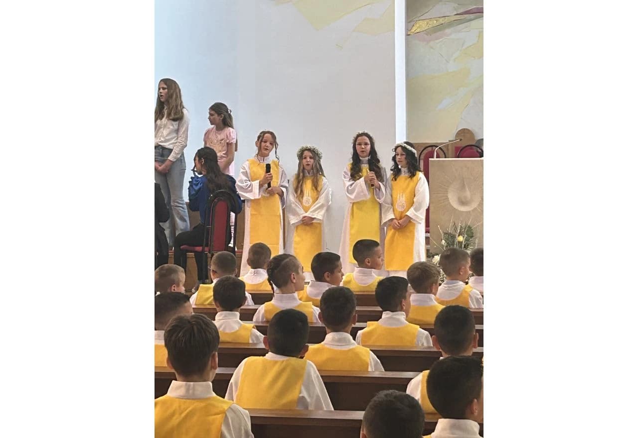 Prva Sveta Pričest u župi svetog Mateja u Mostaru