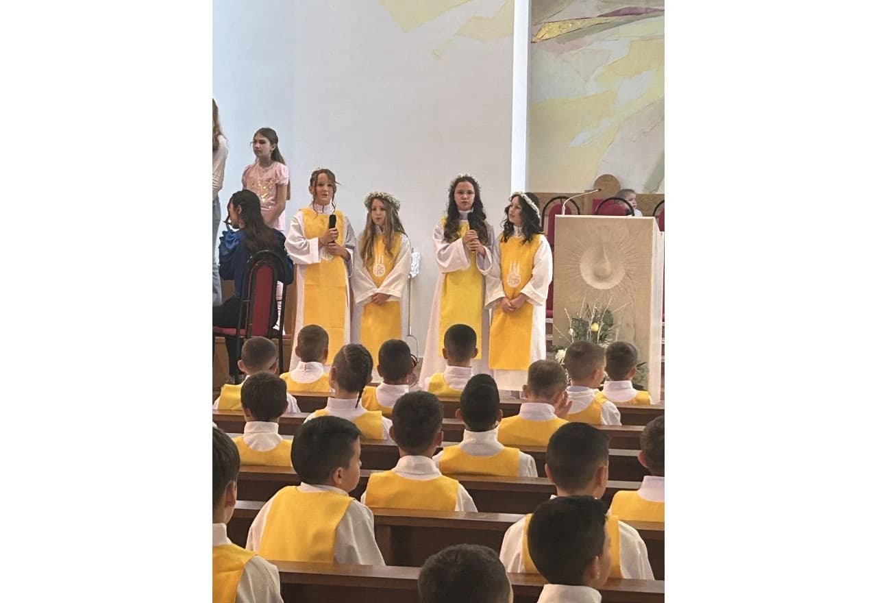 Prva Sveta Pričest u župi svetog Mateja u Mostaru