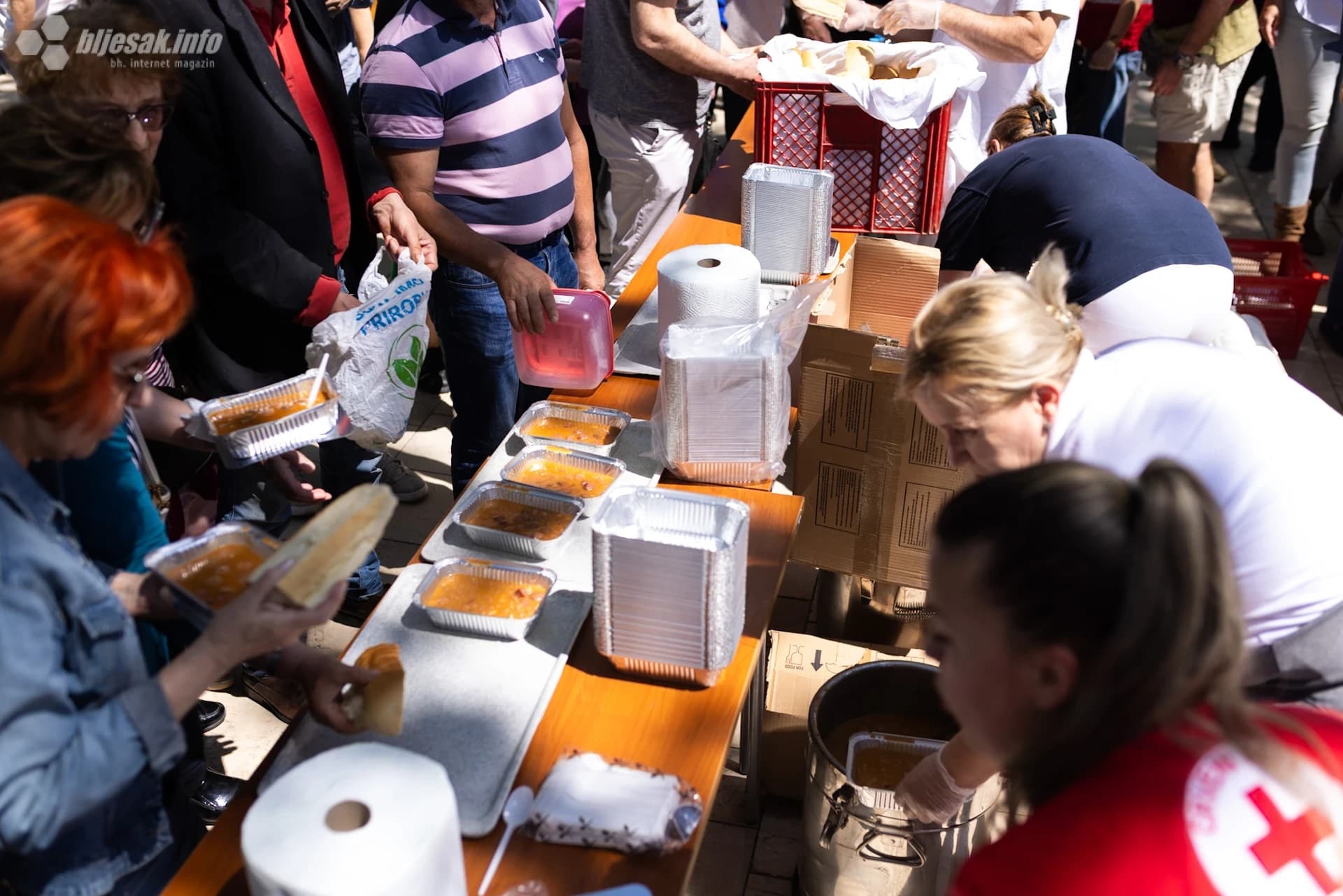 Podjela graha za Praznik rada u Mostaru