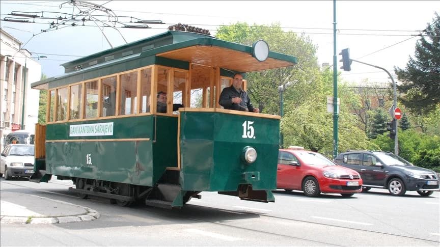 Replika prvog sarajevskog tramvaja