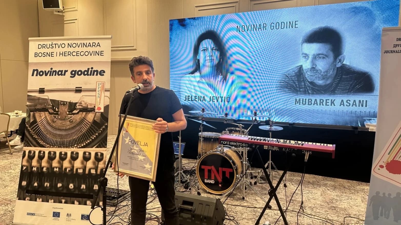 Mubarek Asani  iz Centra za istraživačko novinarstvo