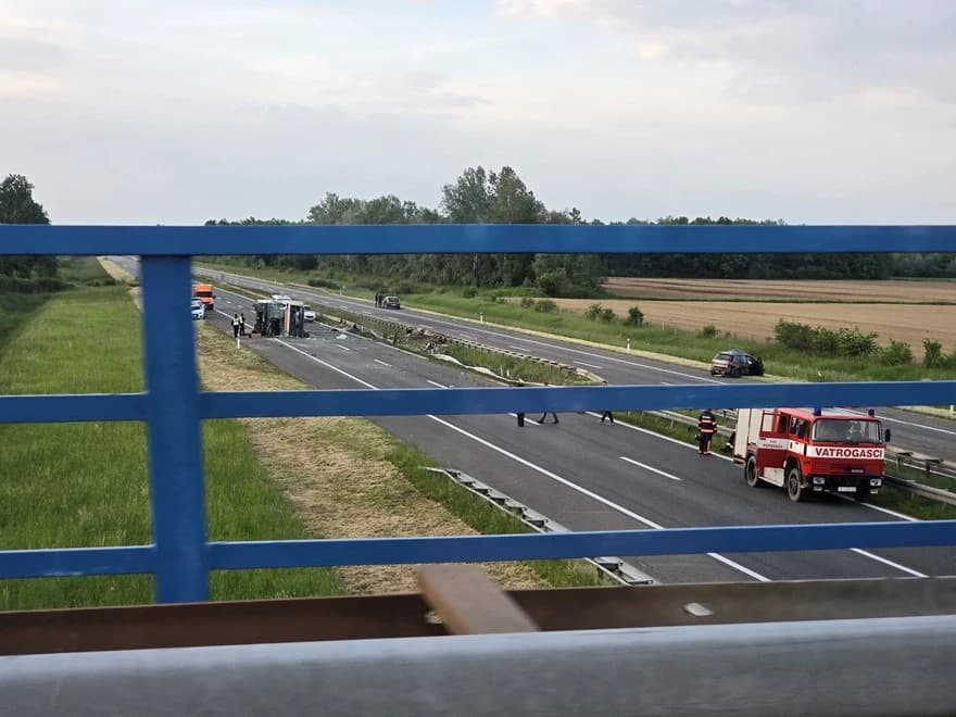 Teška prometna nesreća na autocesti A3