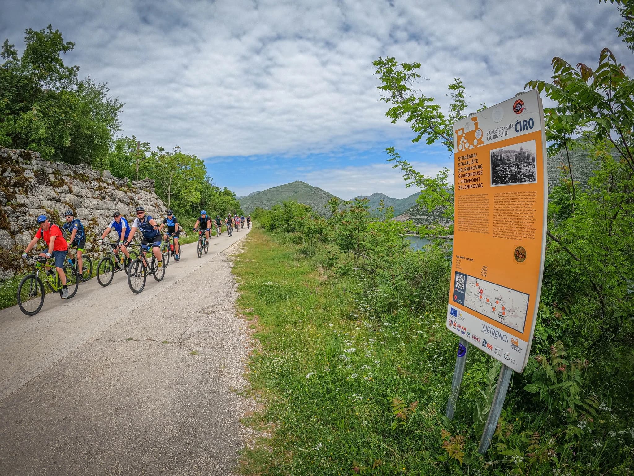 Biciklijada "Ćirinom prugom Hutovo – Ravno In Memoriam Nikša Vuletić"