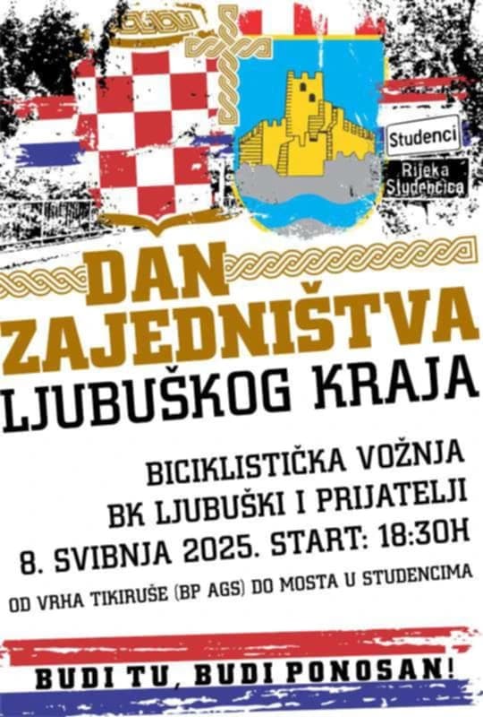 Biciklistička vožnja u čast 34. obljetnice zaustavljanja JNA – "Budi tu, budi ponosan!"