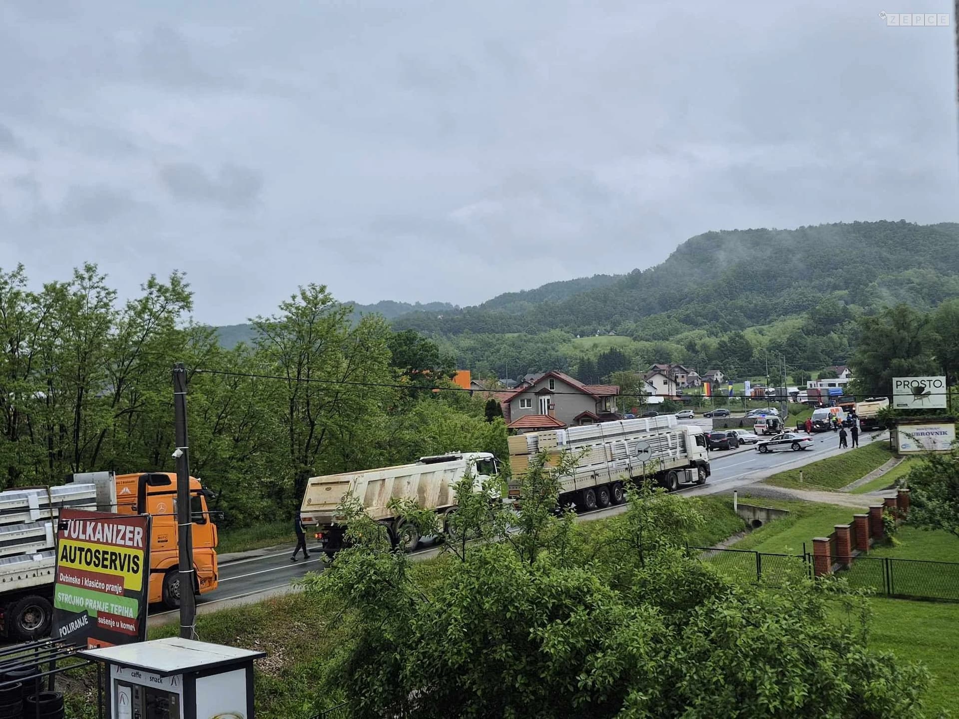 Prometna nesreća u Žepču