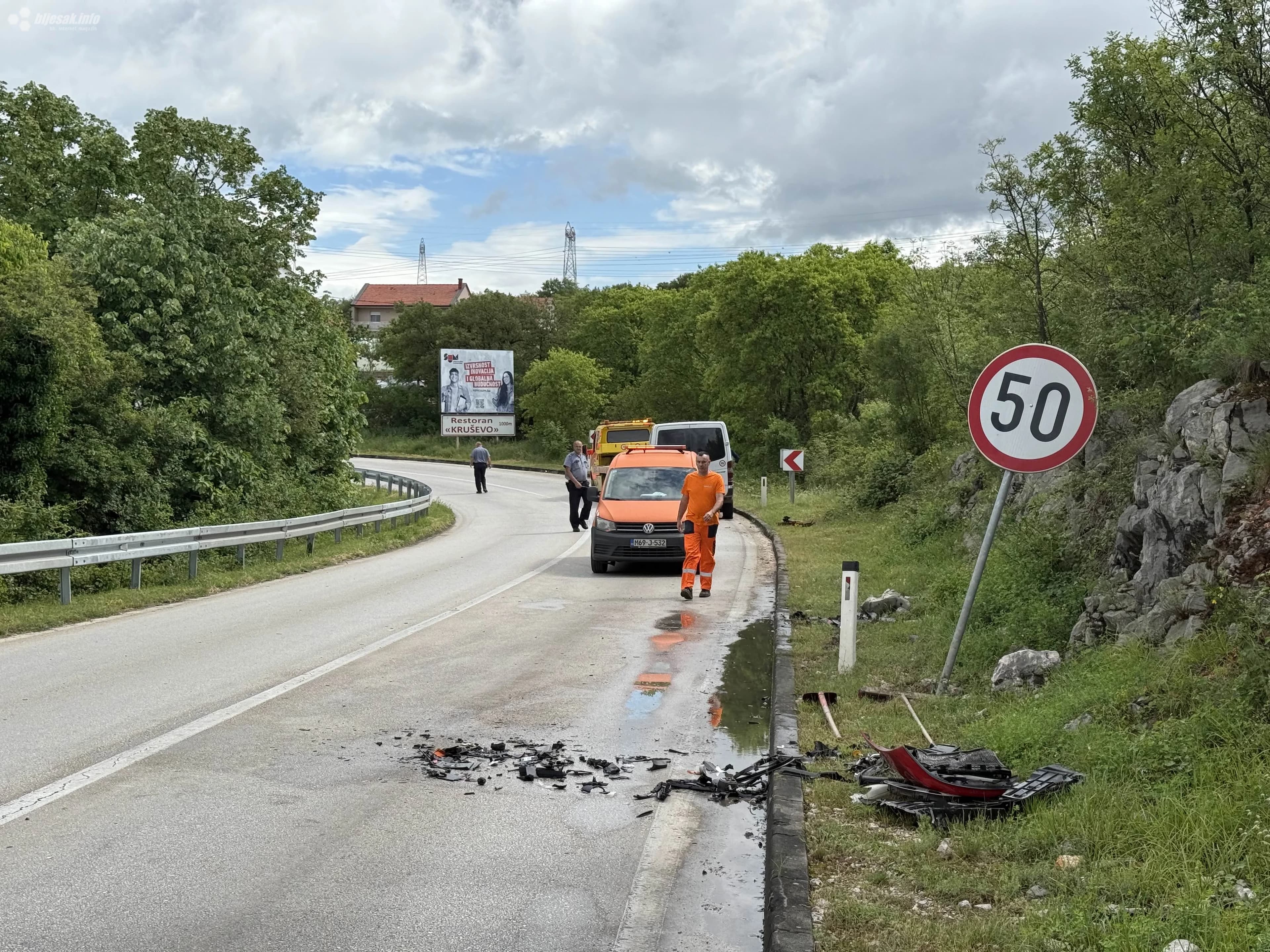 Prometna nesreća na dionici Mostar - Čitluk