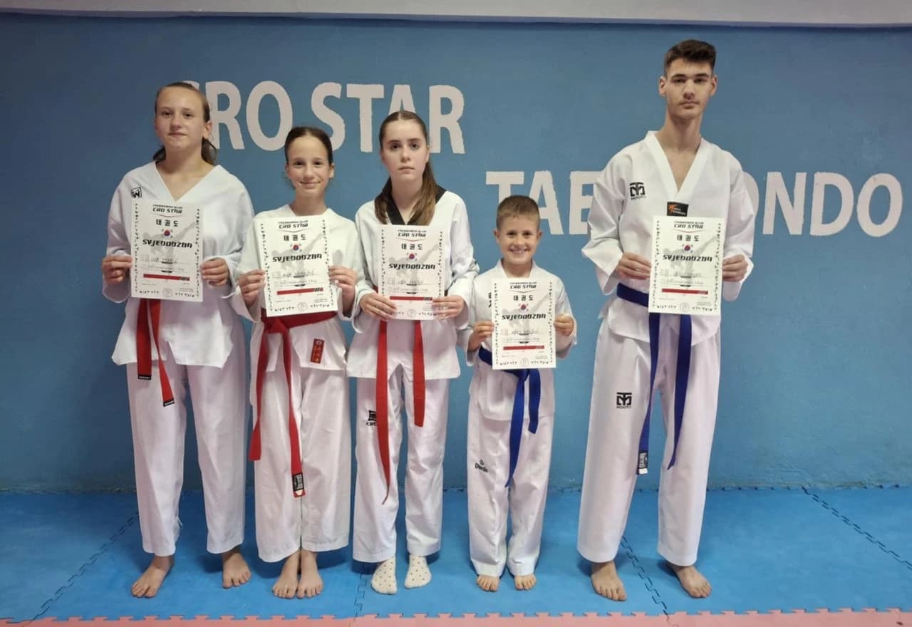 Polaganje za učeničke pojaseve