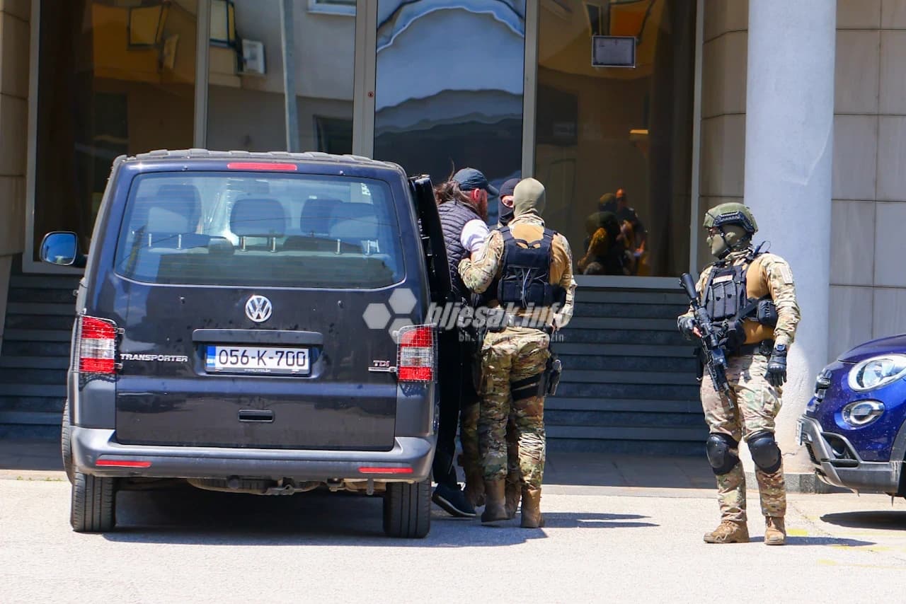 Osumnjičeni u akciji Range privedeni u prostorije SIPA-e