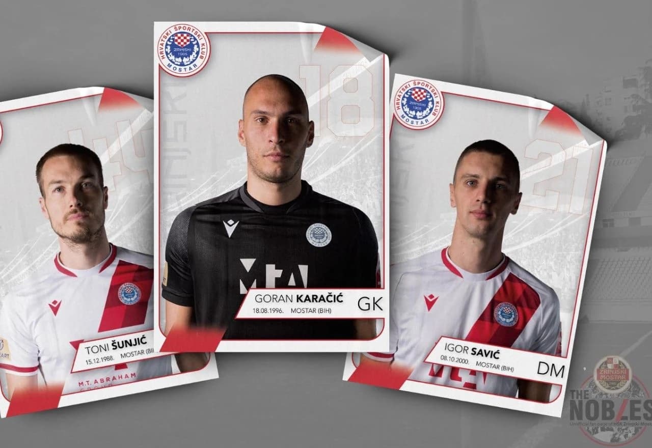 Navijači Zrinjskog predstavljaju album sa samoljepljivim sličicama