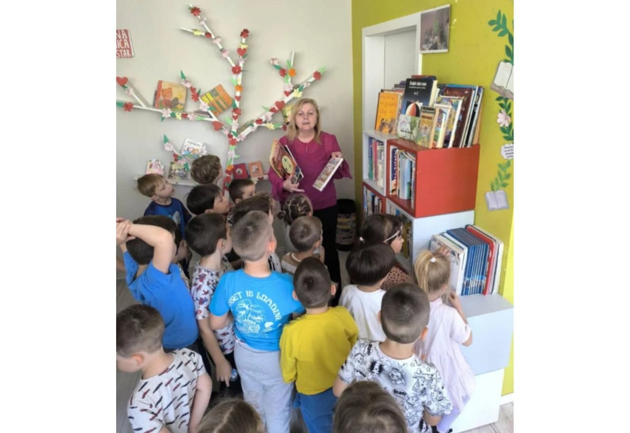 Djecu DV Radobolja u Narodnoj knjižnici HNŽ-a