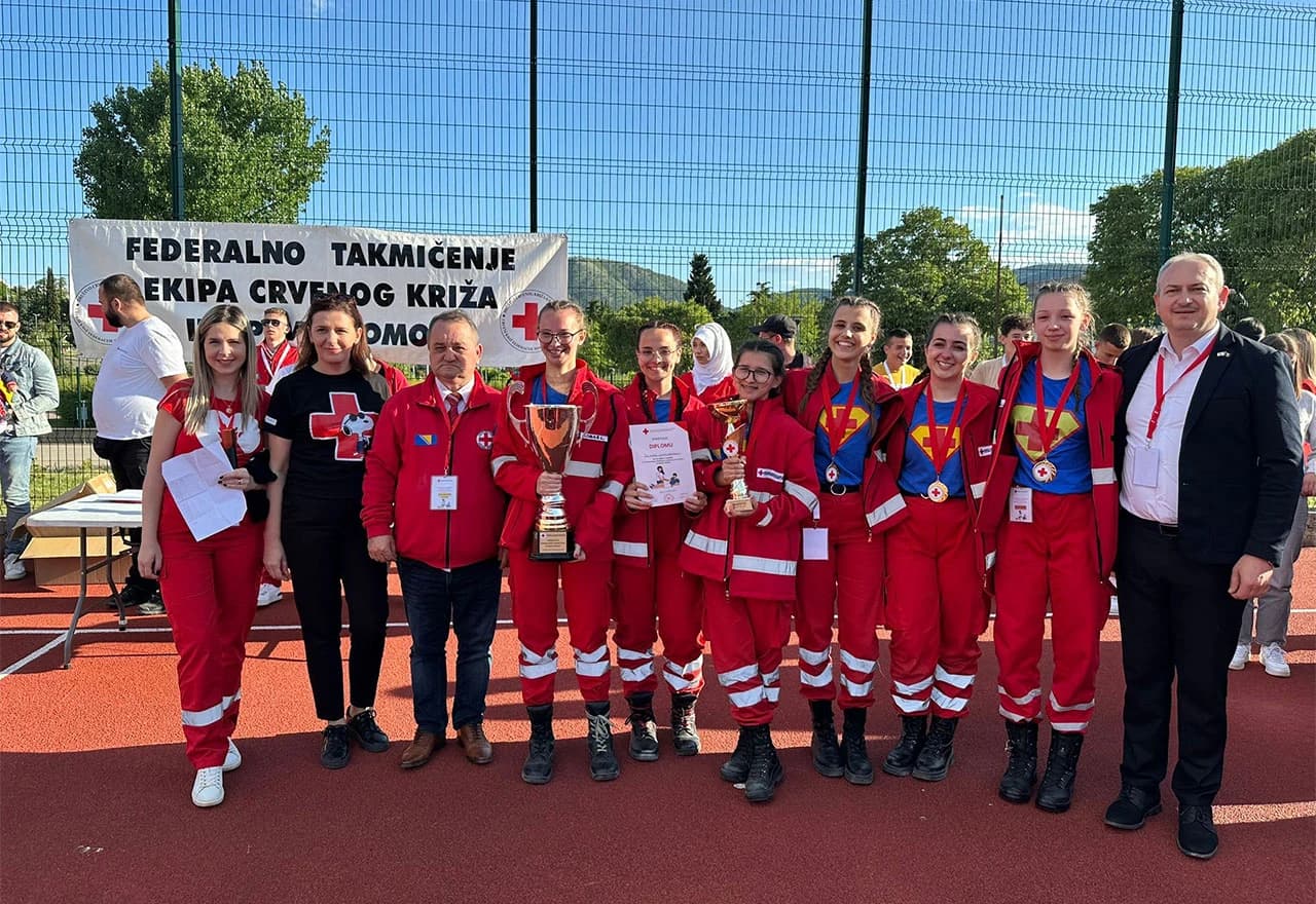 Mostar domaćin natjecanja iz prve pomoći: Mladi pokazali vještine koje spašavaju živote