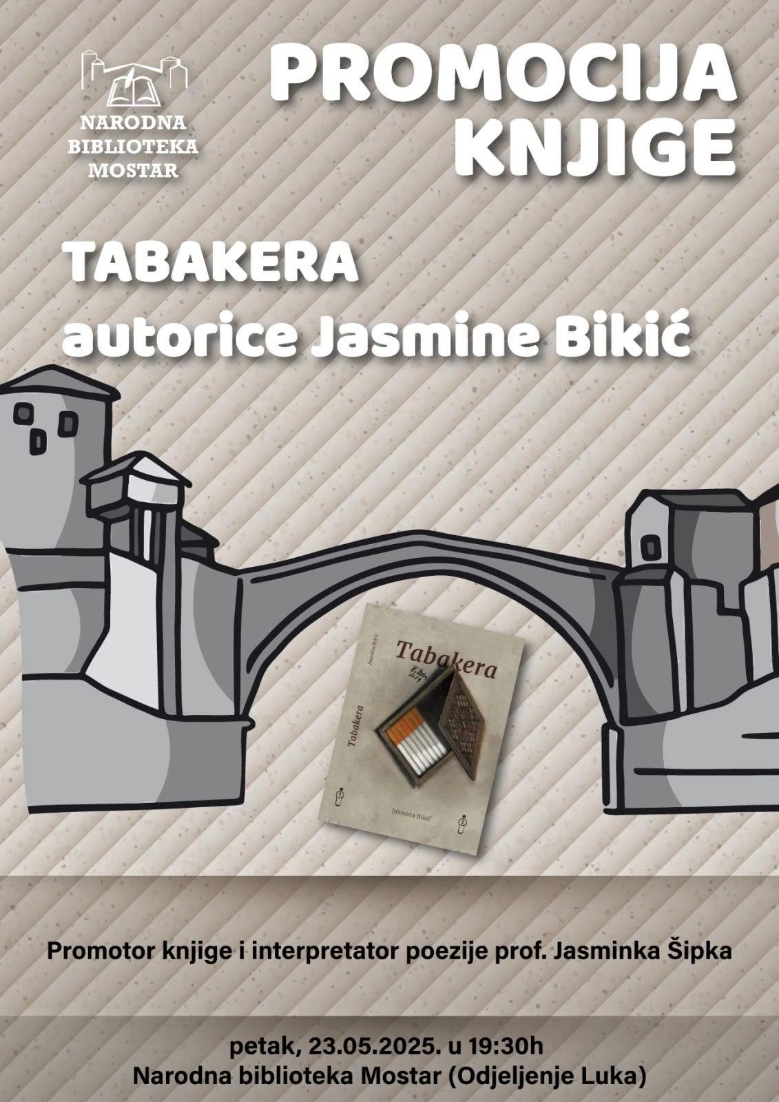 Najava promocije knjige