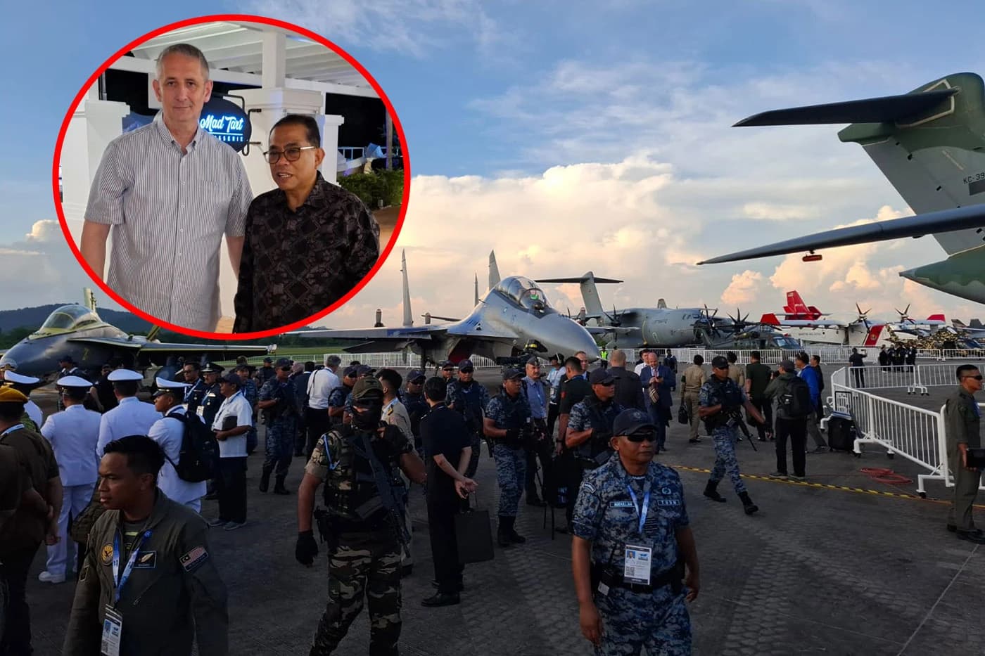 Galić s ministrom obrane Malezije na otvaranju LIMA 2025